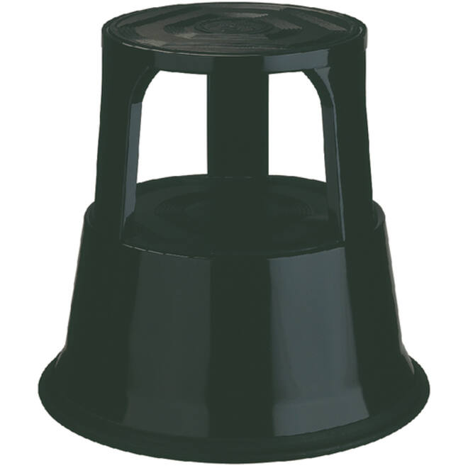 Opstapkruk Desq 42cm metaal zwart