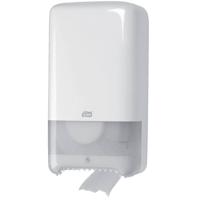 Toiletpapier Tork Mid-size T6 premium 2-laags 90m wit 127520