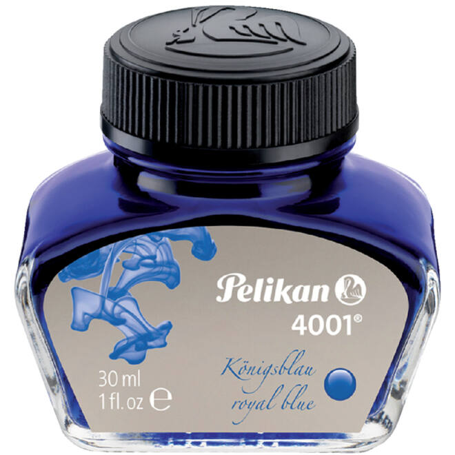 Vulpeninkt Pelikan 4001 30ml koningsblauw