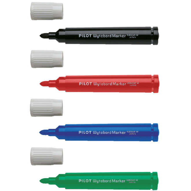 Viltstift PILOT 5071 whiteboard WBMAR rond medium zwart