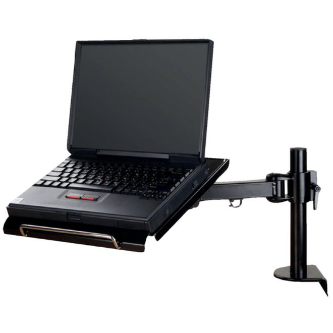 Laptoparm Neomounts D100 met klem zwart