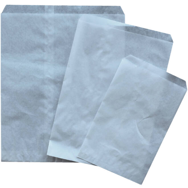 Verpakkingszak IEZZY blanco 150x220mm doos à 1000 stuks wit