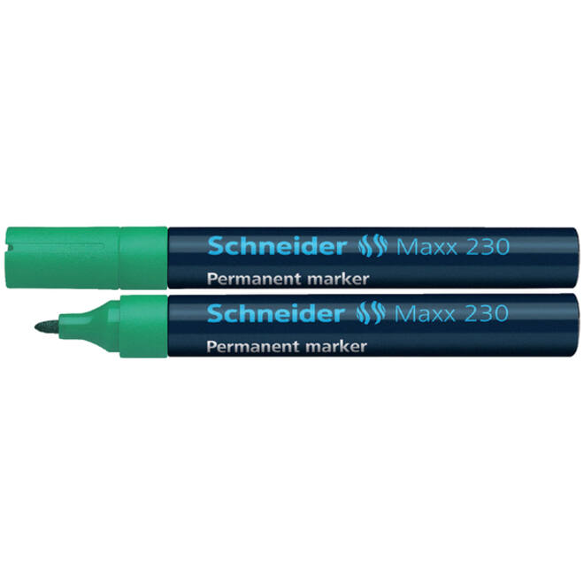Viltstift Schneider Maxx 230 rond 1-3mm groen