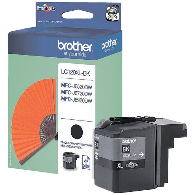 Inktcartridge Brother LC-129XLBK zwart