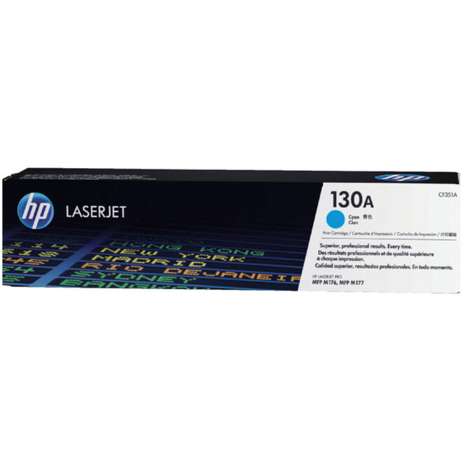 Tonercartridge HP CF351A 130A blauw