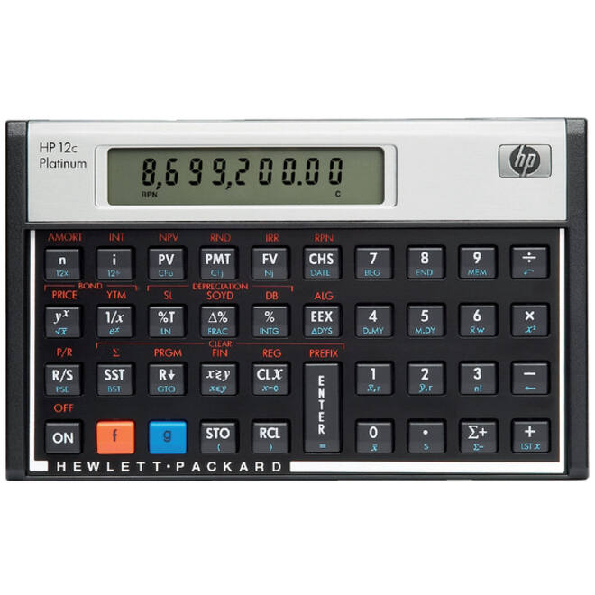 Rekenmachine HP 12C Platinum