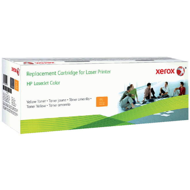 Tonercartridge Xerox alternatief tbv HP CF212A 131A geel
