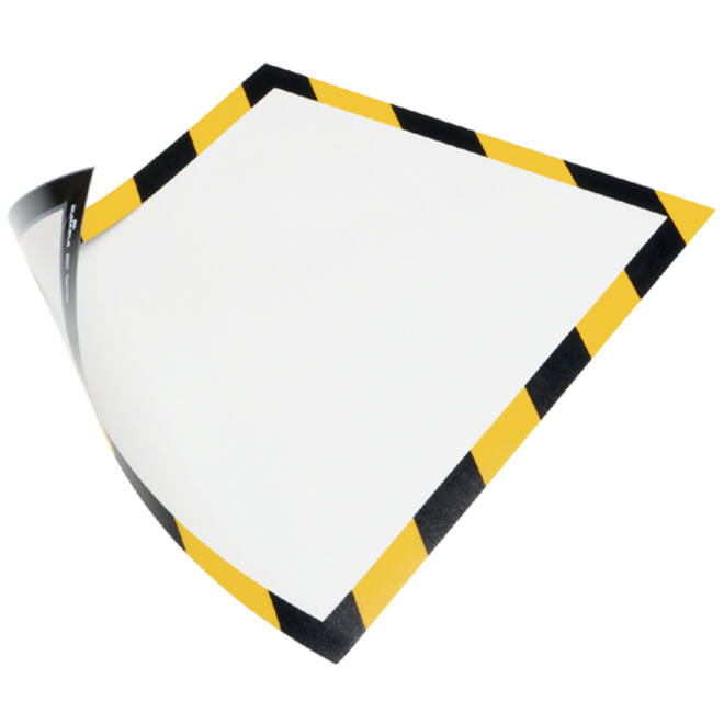 Duraframe Durable 4945130 security A4 magneet geel/zwart