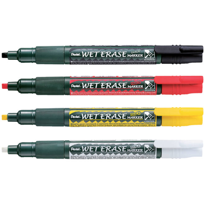 Krijtstift Pentel SMW26 1.5-4mm geel