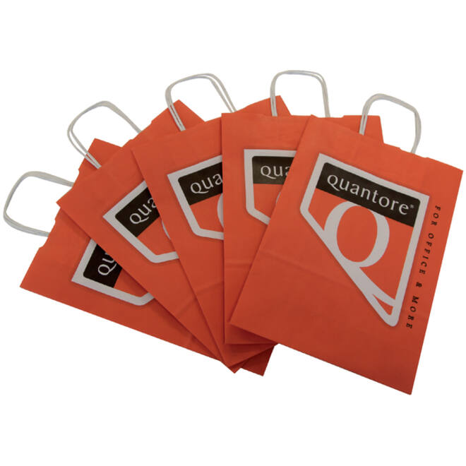 Draagtas Quantore papier 230x330mm 200stuks