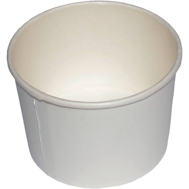 Soepbeker 240ml karton wit