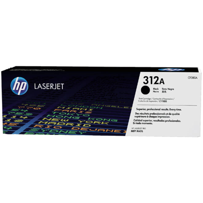 Tonercartridge HP CF380A 312A zwart