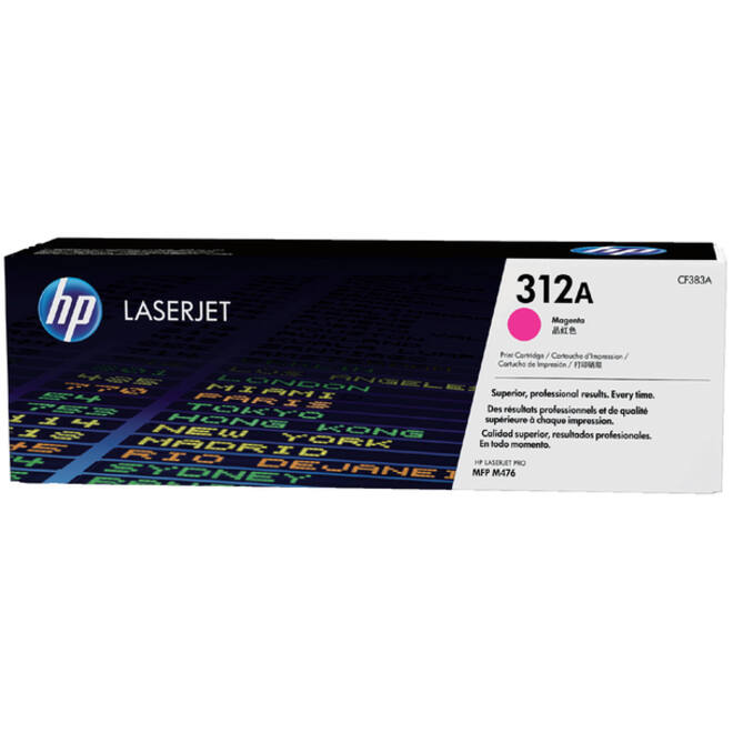 Tonercartridge HP CF383A 312A rood