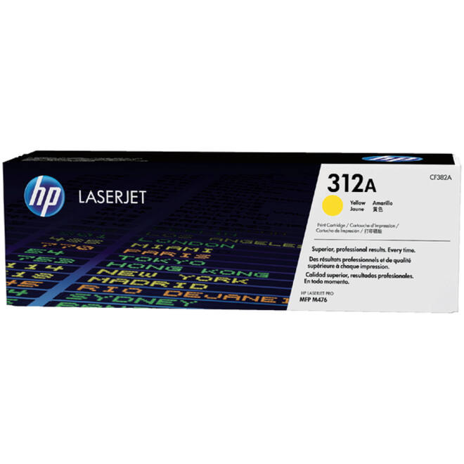 Tonercartridge HP CF382A 312A geel