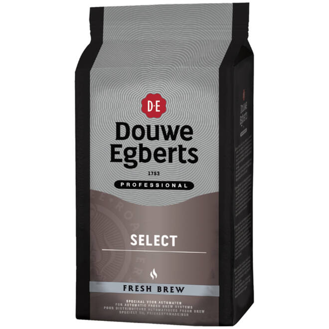Koffie Douwe Egberts Fresh Brew Select voor automaten 1000gr