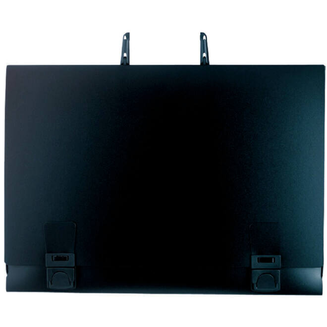 Tekenkoffer Exacompta B2 52x72cm rugbreedte 30mm PP zwart