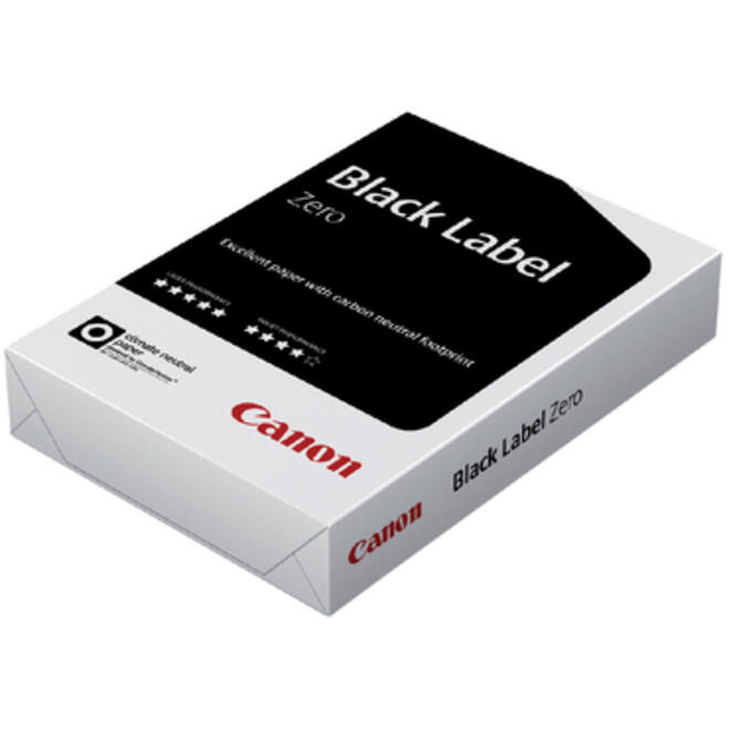 Kopieerpapier Canon Black Label Zero A4 75gr wit 500vel