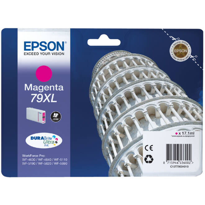 Inktcartridge Epson 79XL T7903 rood
