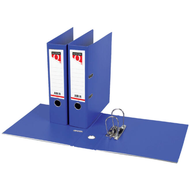 Ordner Quantore A4 80mm PP blauw