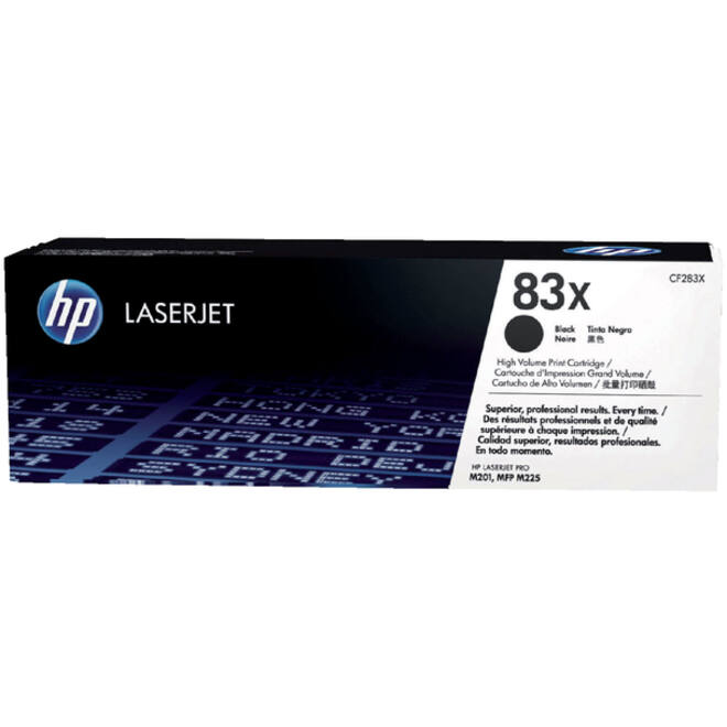 Tonercartridge HP CF283X 83X zwart