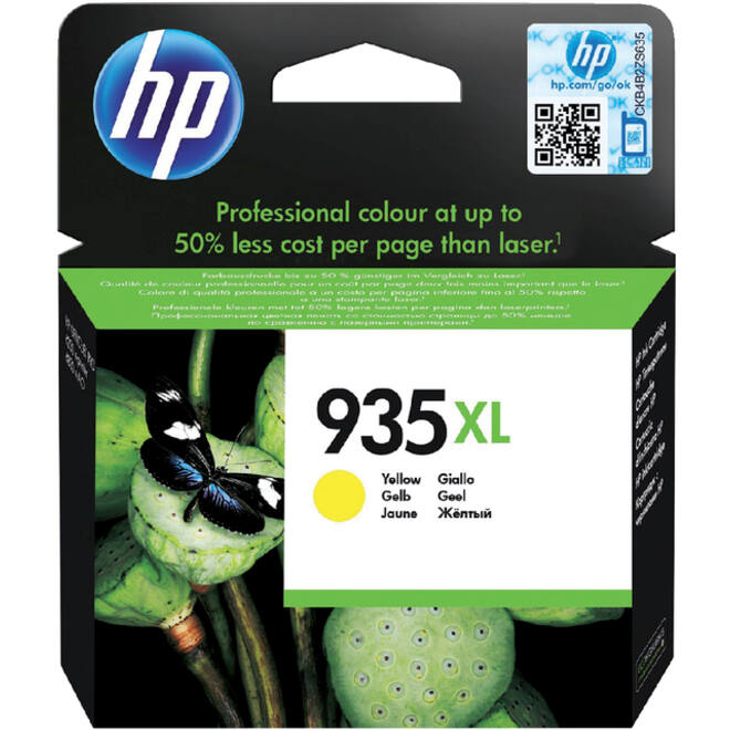 Inktcartridge HP C2P26AE 935XL geel