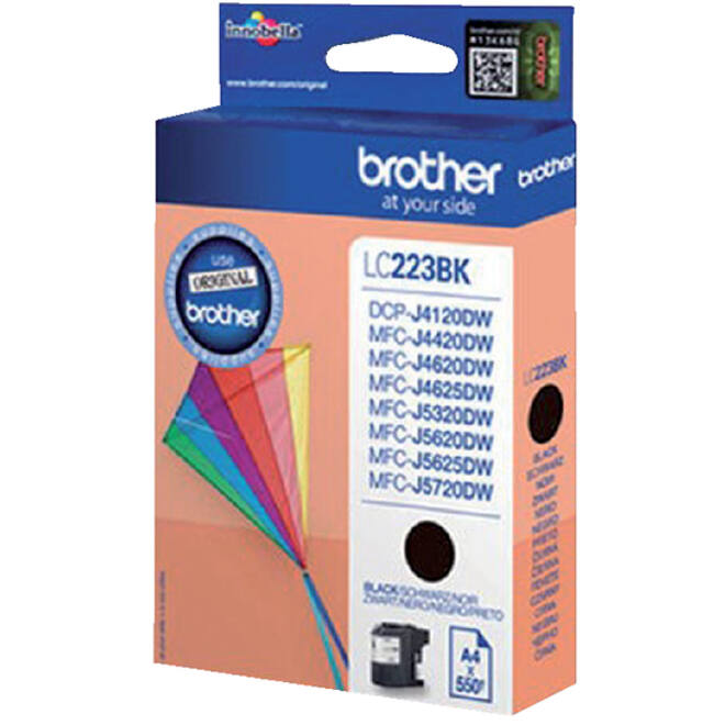 Inktcartridge Brother LC-223BK zwart
