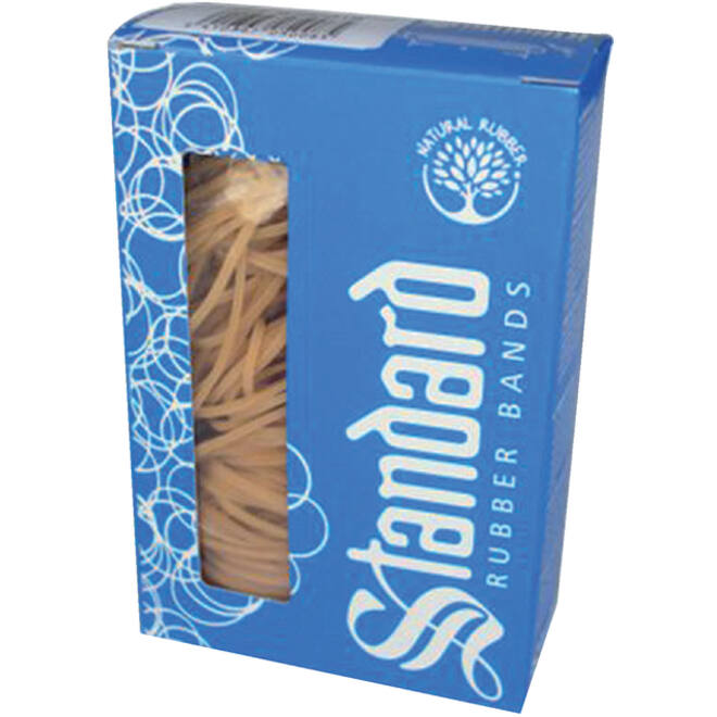 Elastiek Standard Rubber Bands 14 50x1.5mm 50gr 260 stuks bruin