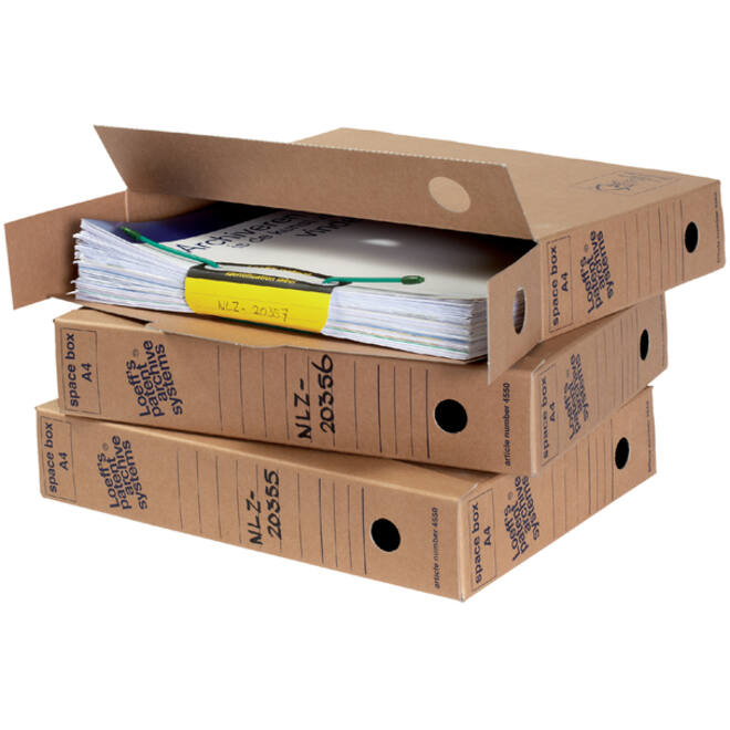 Archiefdoos Loeff's Space Box 4550 A4 320x240x60mm