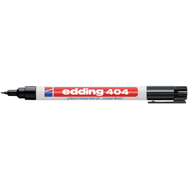 Viltstift edding 404 rond 0.75mm zwart