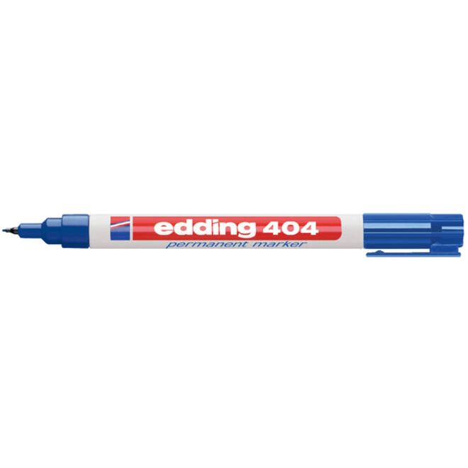 Viltstift edding 404 rond 0.75mm blauw