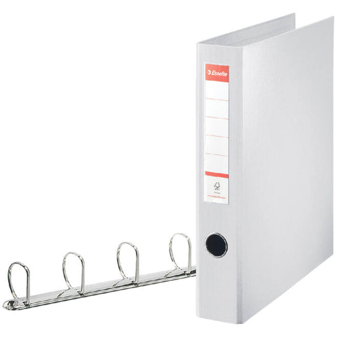 Ringband Esselte Standaard maxi 30% gerecycled D-mechaniek 60mm PP