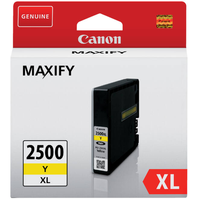 Inktcartridge Canon PGI-2500XL geel