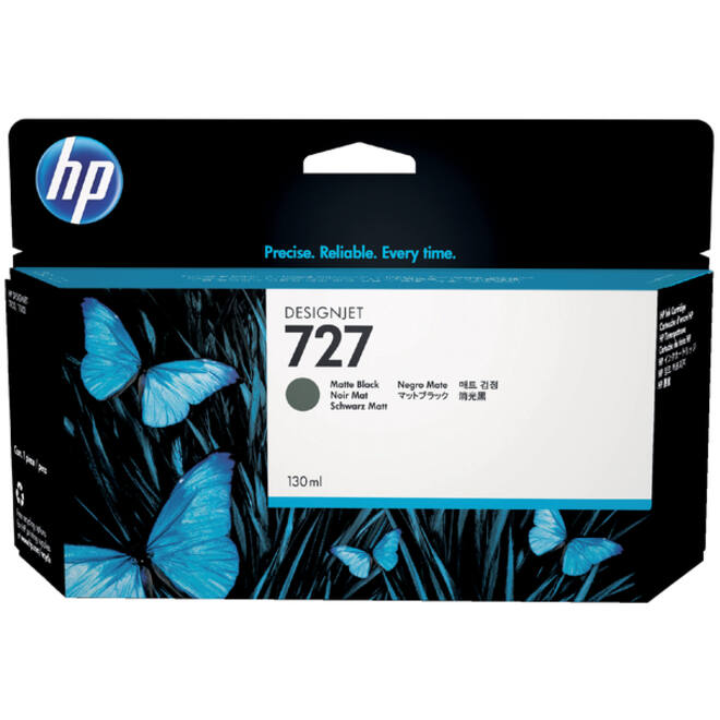 Inktcartridge HP B3P22A 727 mat zwart