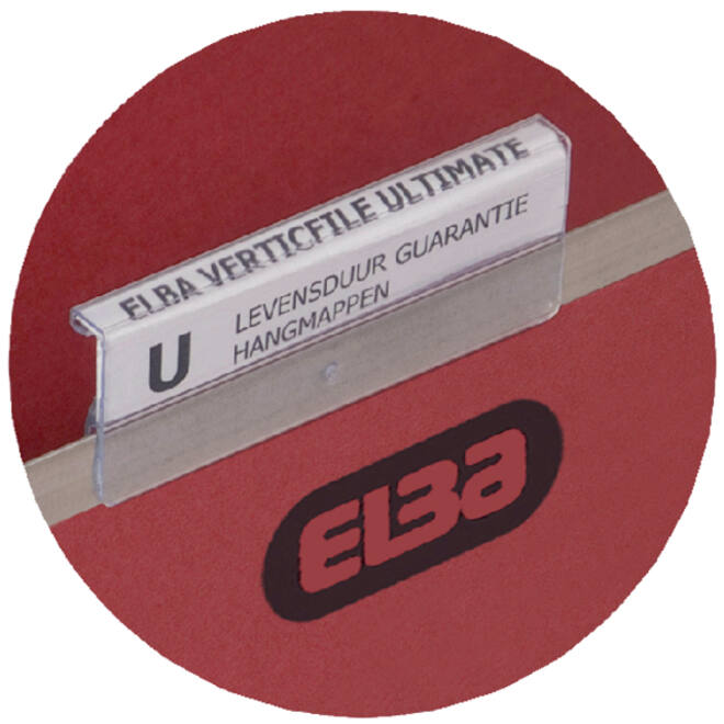Ruiters Elba tbv vertifile hangmappen 65mm transparant