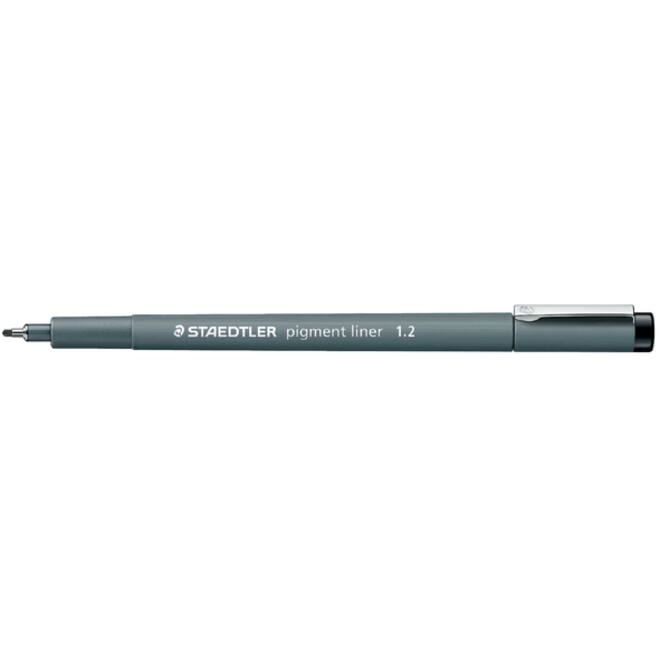Fineliner Staedtler Pigment 308 zwart 1.2mm