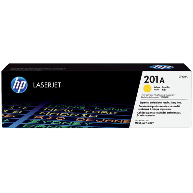 Tonercartridge HP CF402A 201A geel