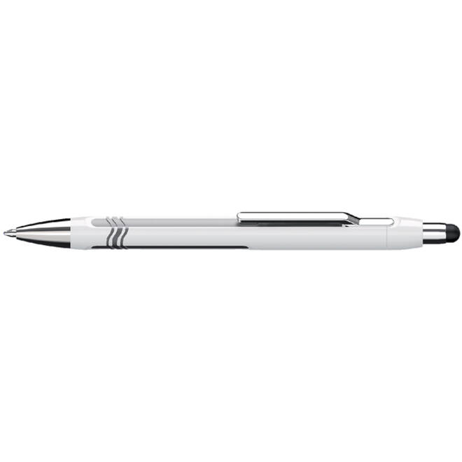 Balpen Schneider stylus Epsilon Touch extra breed wit/zilver