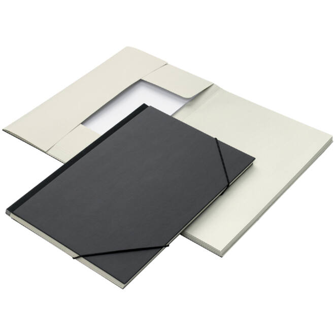 Combinatiemap Jalema folio 6 vakken 240gr zwart