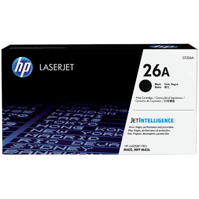 Tonercartridge HP CF226A 26A zwart