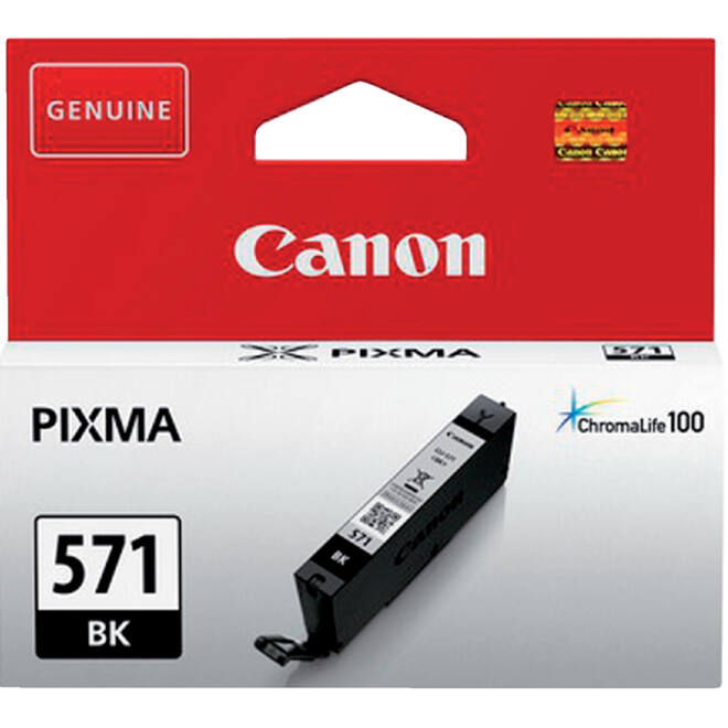 Inktcartridge Canon CLI-571 zwart