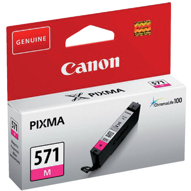 Inktcartridge Canon CLI-571 rood