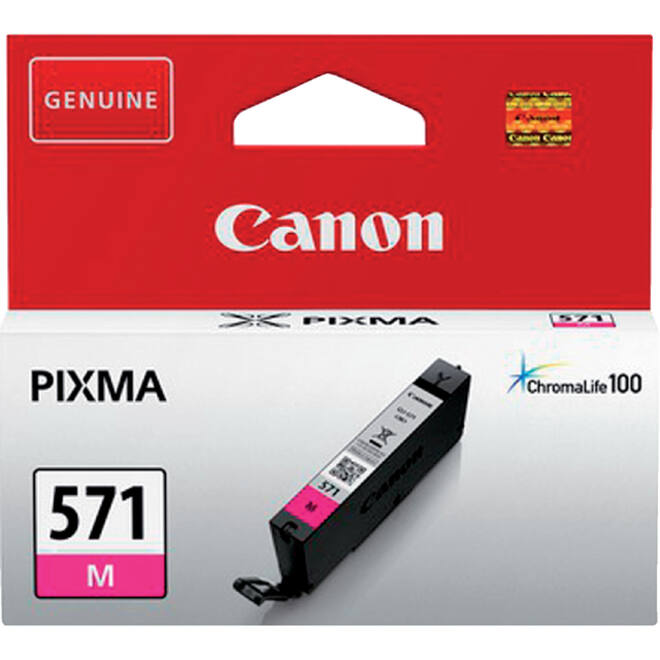 Inktcartridge Canon CLI-571 rood