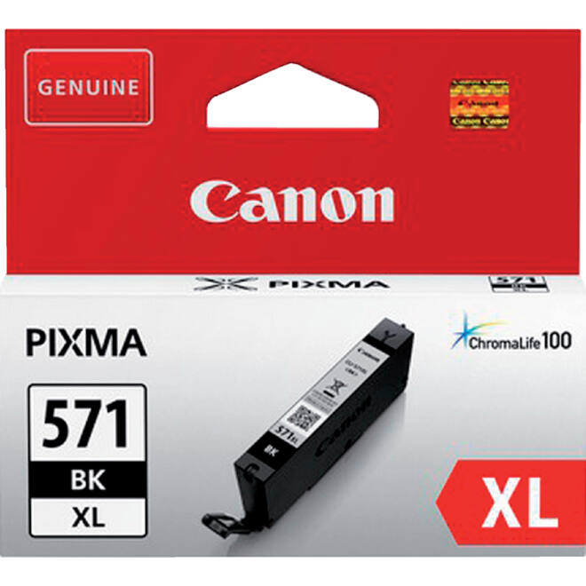 Inktcartridge Canon CLI-571XL zwart