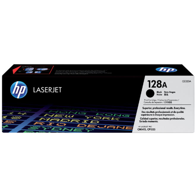 Tonercartridge HP CE320A 128A zwart