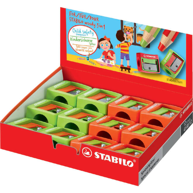 Puntenslijper STABILO woody 4548/12