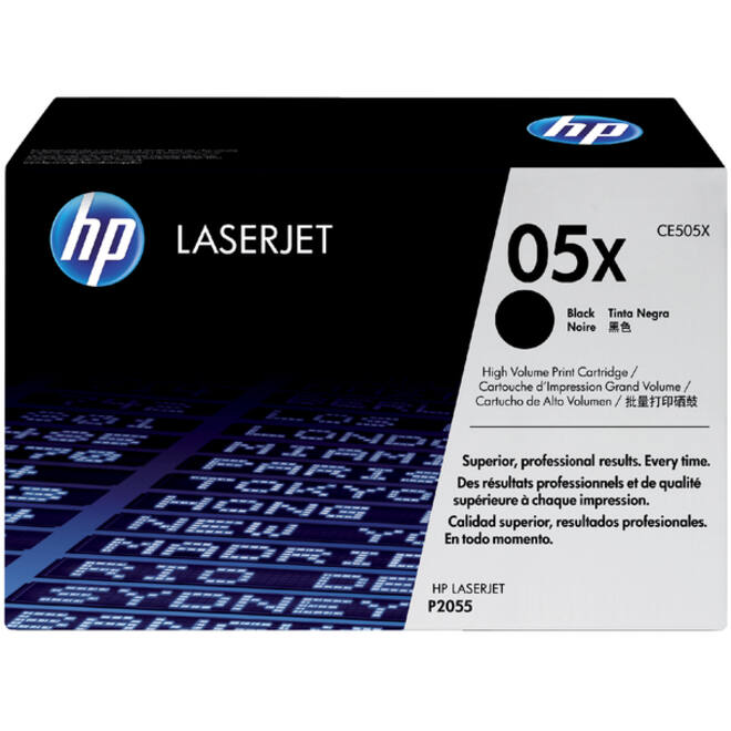 Tonercartridge HP CE505X 05X zwart