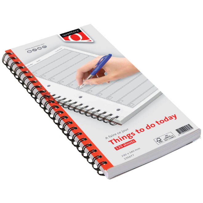 Things to do today Quantore notitieboek 125vel