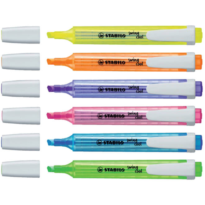 Markeerstift STABILO Swing cool 275/33 groen