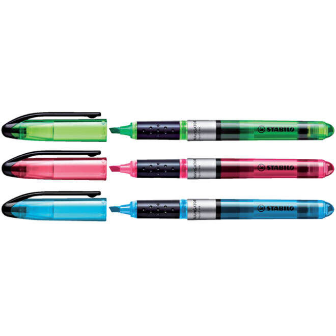 Markeerstift STABILO Navigator 545/33 groen
