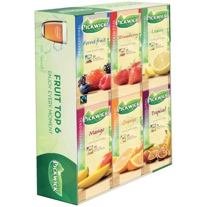 Pickwick Machine Thee Pickwick multipack original 6x25st fruit (21.01890398), Pickwick ...